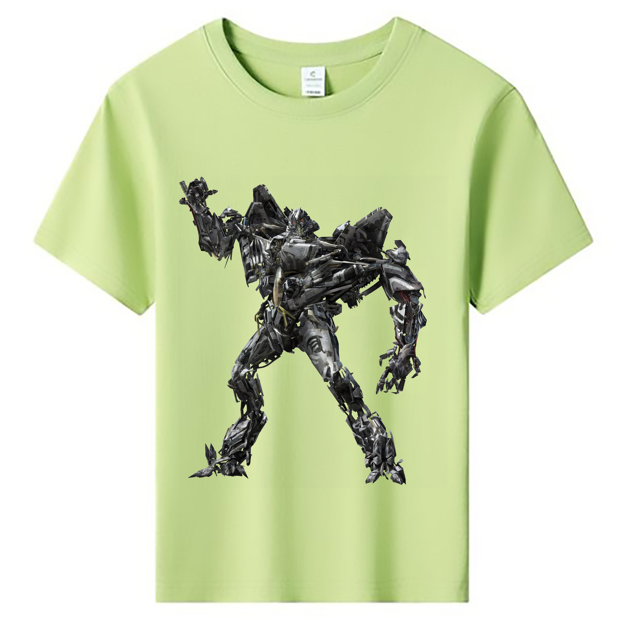 （画像用） Transformers トランスフォーマー 綿100％キッズTシャツ（フロントプリント）